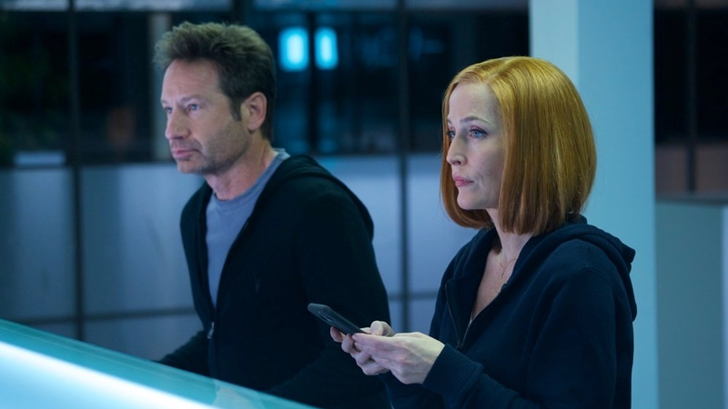 Frankly, Scully’s new helmet hair is far more concerning than her addition to texting.